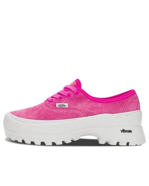 Vans Pink Vibram X Authentic