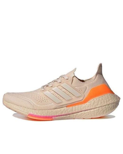 Adidas Natural (Wmns) Ultraboost 21 'Halo Ivory Ultra Pop'