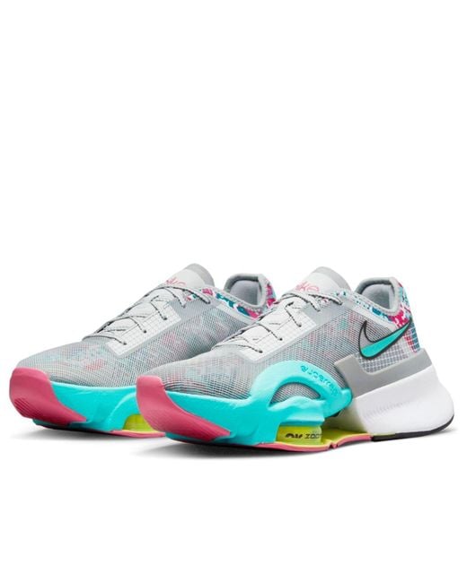 Nike Blue (Wmns) Air Zoom Superrep 3 'Graffiti Graphics'