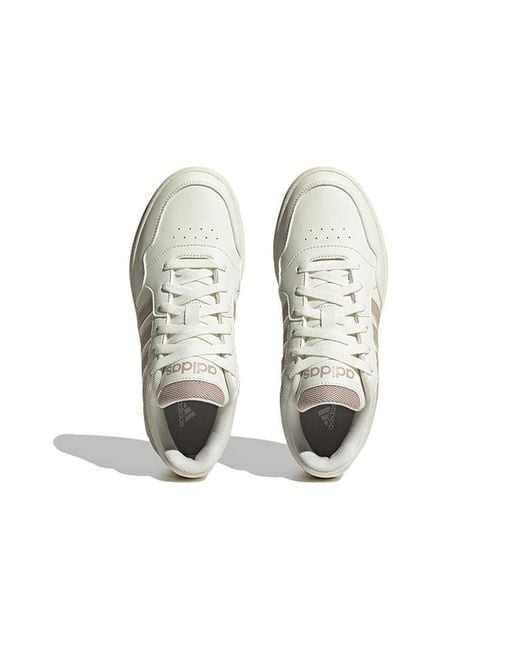 Adidas White (Wmns) Hoops 3.0 Light'