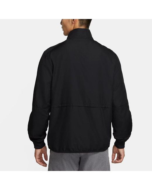 Nike Blue As M Nk Flex Hybrid Jkt Sports Stand Collar Windproof Jacket for men