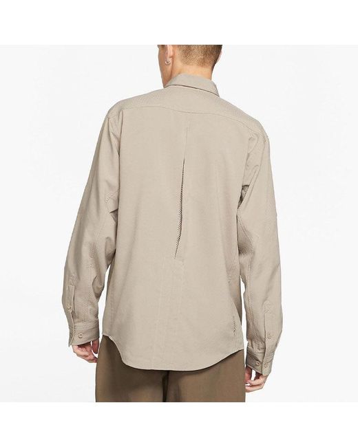 Nike Gray Acg Dri-Fit Adv Uv Devastation Trail Sports Functional Waterproof Pocket Long Sleeves Autumn Jacket for men