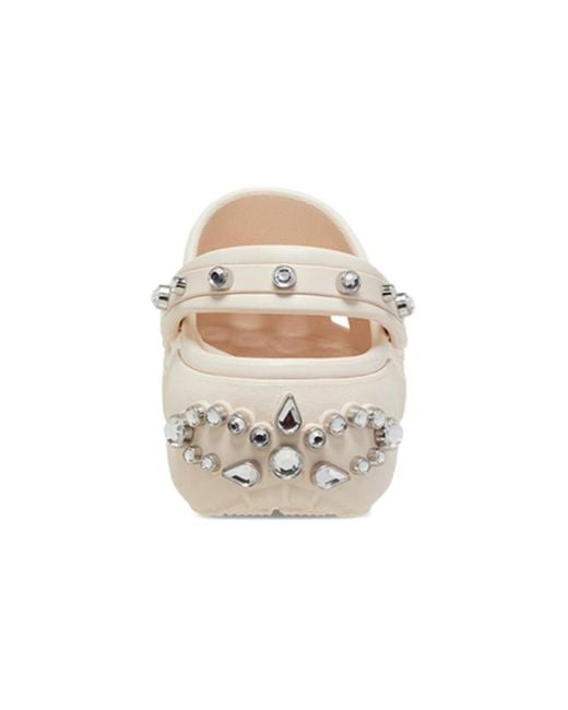 CROCSTM Natural (Wmns) Classic Platform Tiara Clogs