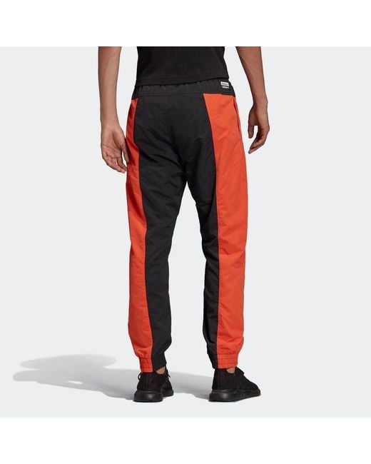 Adidas Red Originals Splicing Casual Bundle Feet Sports Pants for men