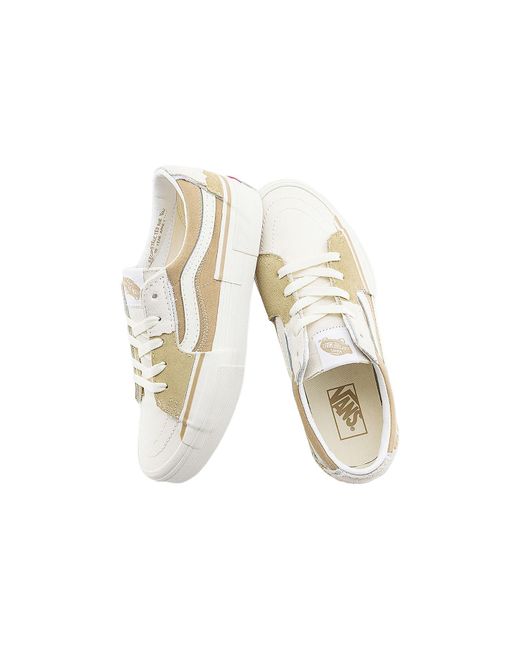 Vans White Sk8-Low Reconstruct for men