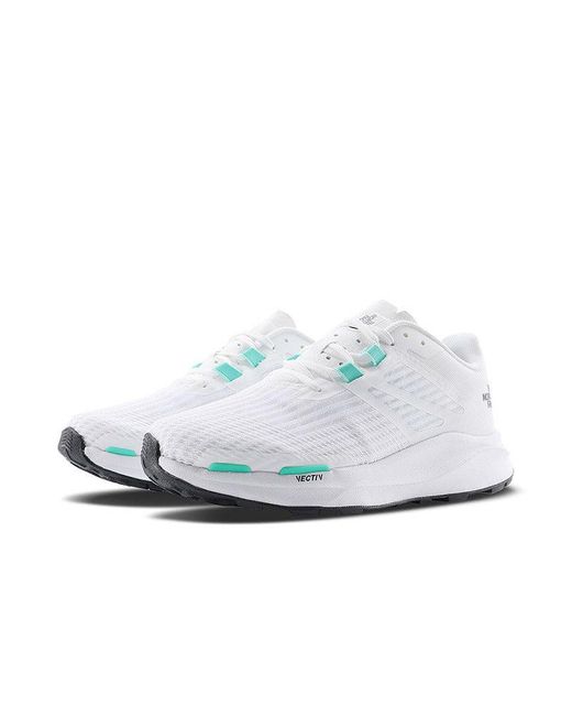 The North Face White Vectiv Eminus Running Shoes