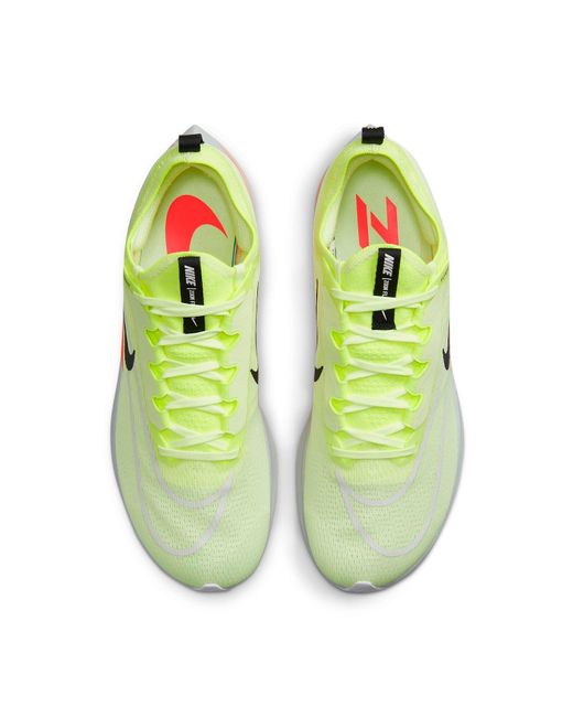 Nike Green Zoom Fly 4 'Barely Volt' for men