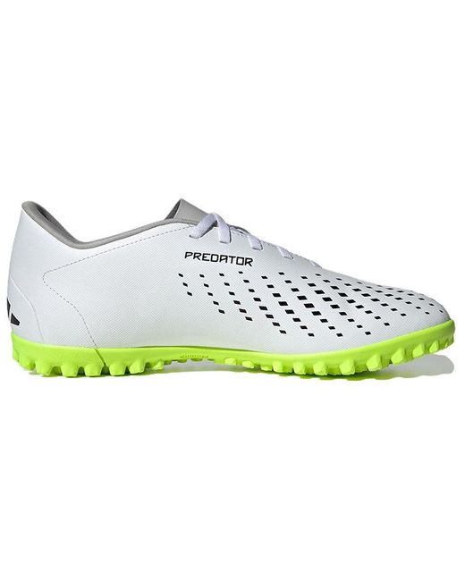 Adidas White Predator Accuracy.4 Tf Solar' for men