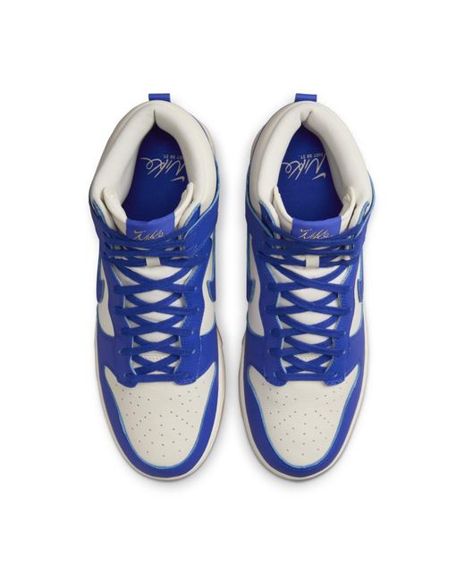 Nike Blue Dunk High Retro Se 'Pale Ivory Raser' for men