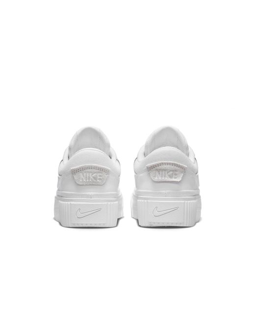 Nike White (Wmns) Court Legacy Lift 'Summit'