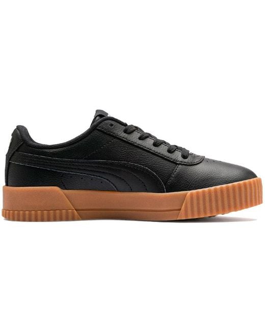 PUMA Black (Wmns) Carina Leather