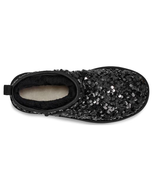 Ugg Black (Wmns) Ultra Mini Chunky Sequin