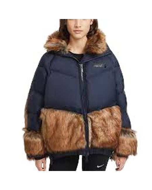 Nike Blue X Sacai Parka