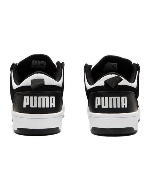 PUMA Black Rebound Layup Lo Sd for men