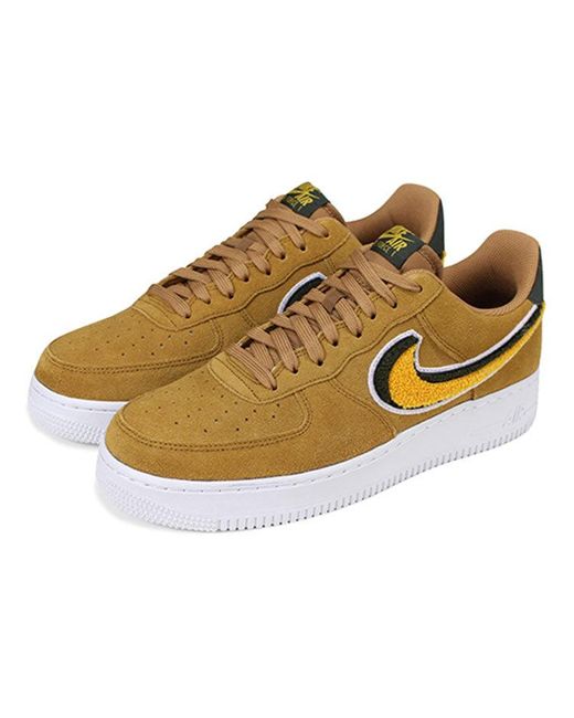 Nike Brown Air Force 1 '07 Lv8 'Muted Bronze' for men