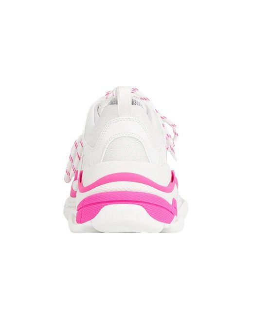 Balenciaga Pink (Wmns) Triple S Sneaker ' Fluo'