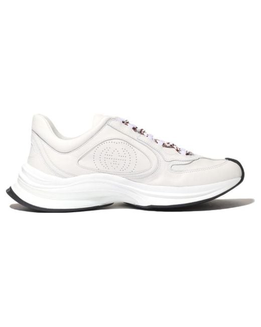 Gucci White Run Sneaker for men