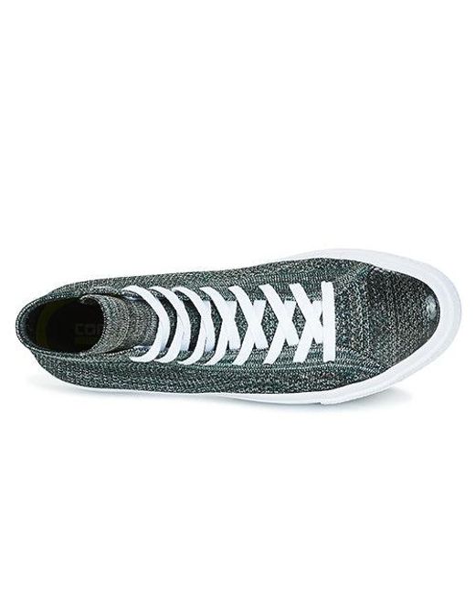 Converse Blue Nike X Chuck Taylor All Star Flyknit High 'Dark Atomic Igloo' for men