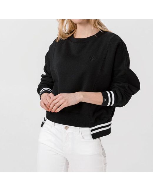 Converse Blue (Wmns) Stripe Breathable Pullover