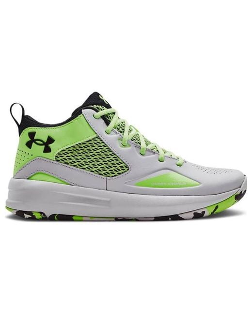 Under Armour Green Lockdown 5 'Halo Quirky Lime' for men