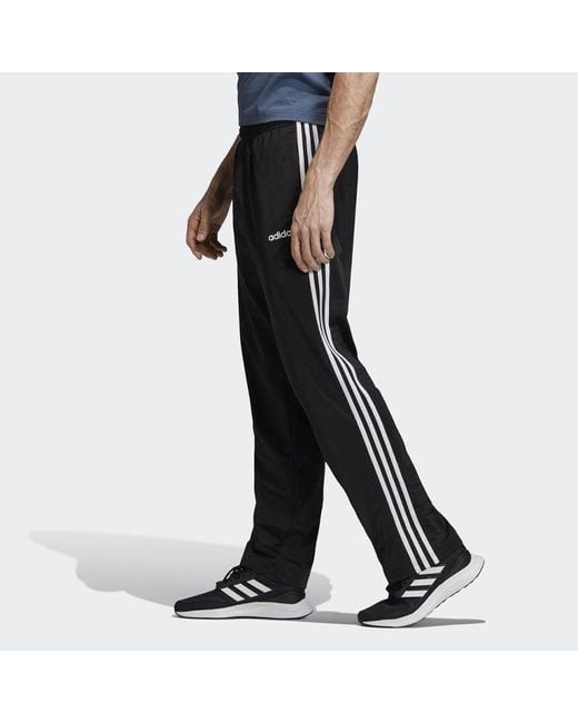 Adidas Blue Straight Casual Sports Stylish Long Pants for men