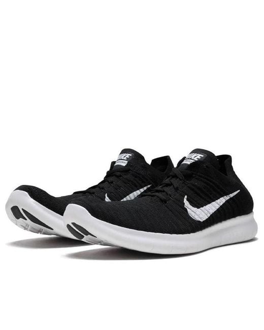 Nike Black Free Rn Flyknit for men