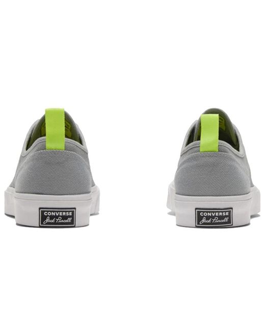 Converse Gray Jack Purcell Low 'Ash Stone' for men