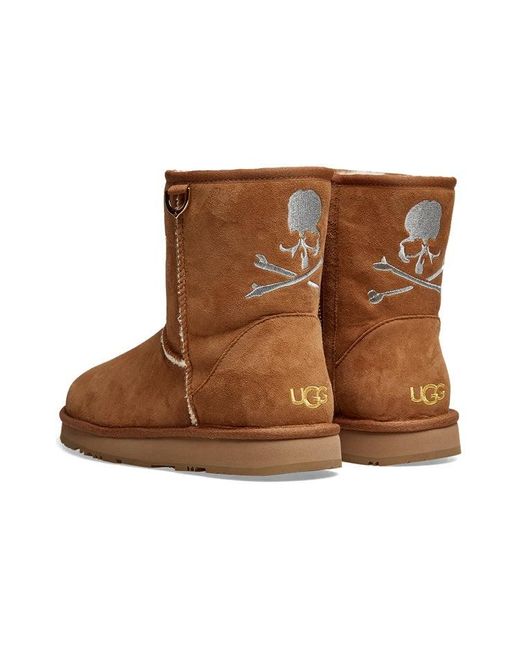 Ugg Brown Classic Short Boot X Mastermind World 'Chestnut' for men