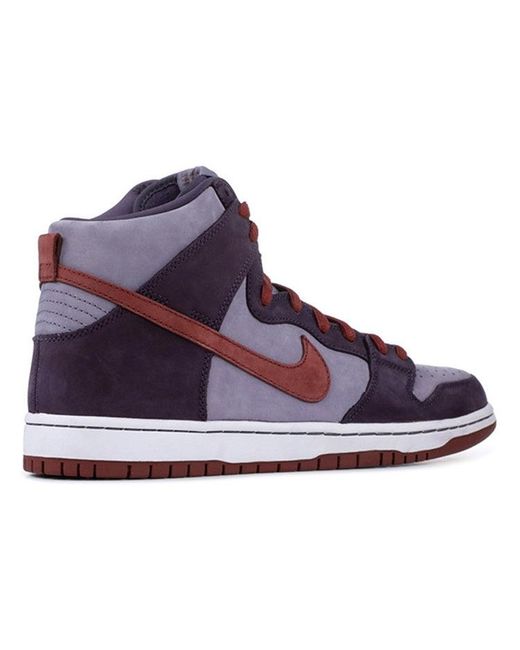 Nike Purple Sb Dunk High Premium 'Plum' for men