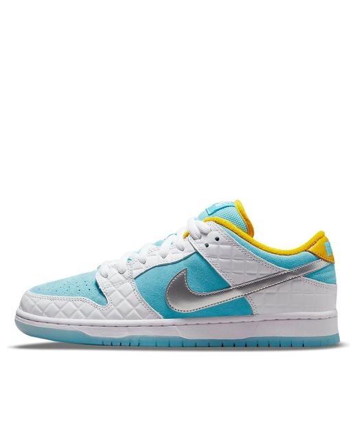 Nike Blue Ftc X Dunk Low Sb for men