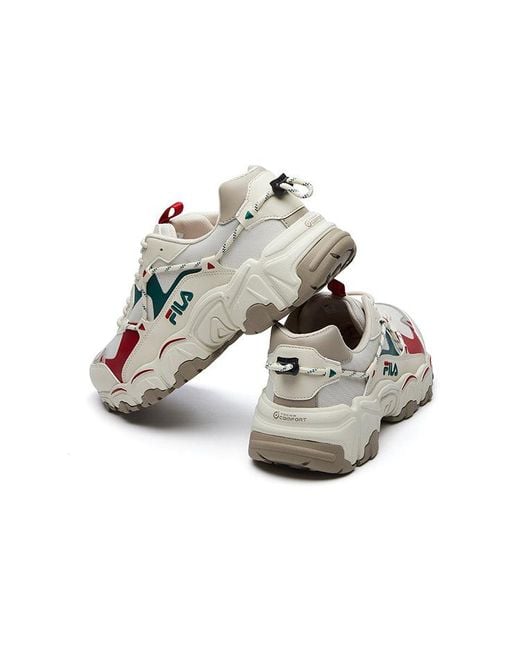 Fila White Fluid Low Tops Sports Shoe for men