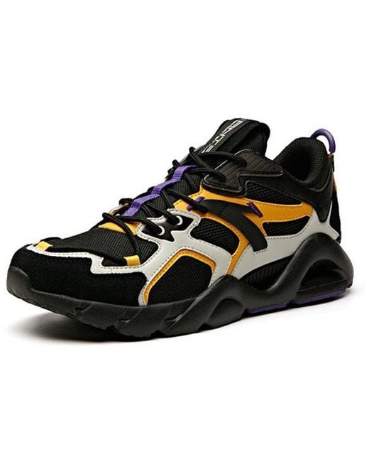 Anta Black Running Series Sneakers for men