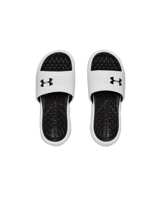 Under Armour White (Wmns) Playmaker Slippers