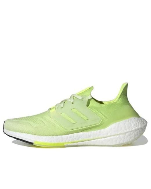 Adidas Green Ultraboost 22 'Almost Lime' for men