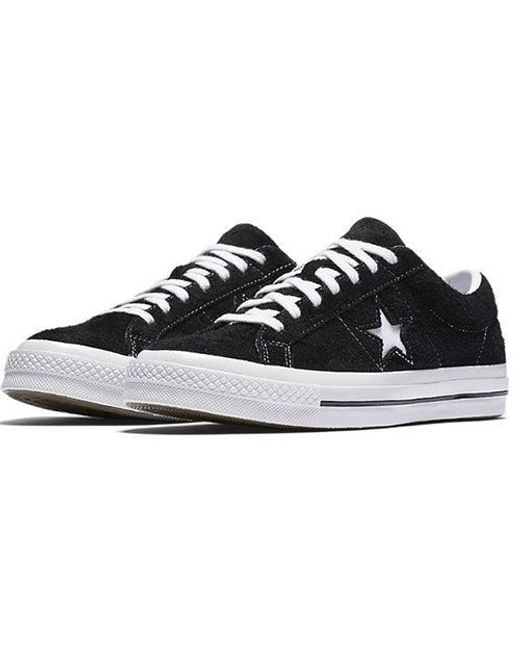 Converse Blue One Star Low Suede' for men