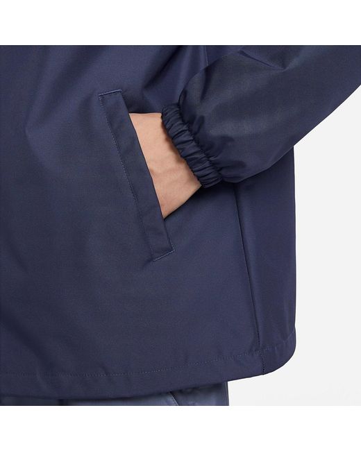Nike Blue Coach Jacket for men