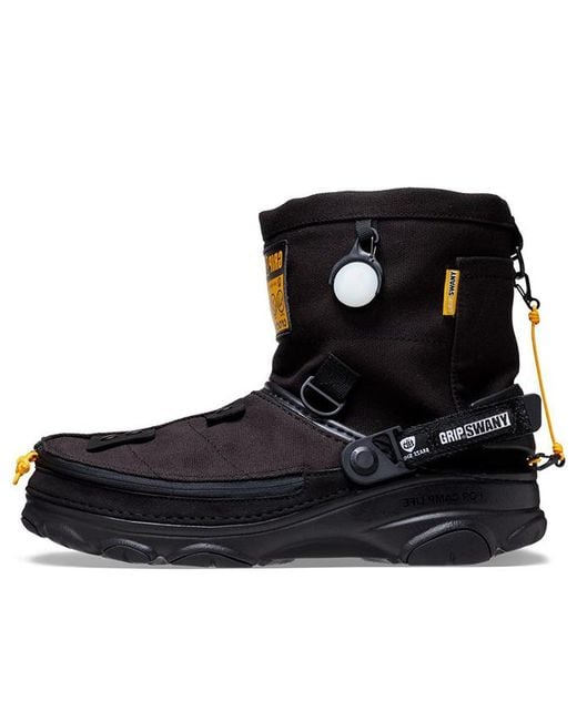 CROCSTM Black Grip Swany X Atmos X All-Terrain Clog for men