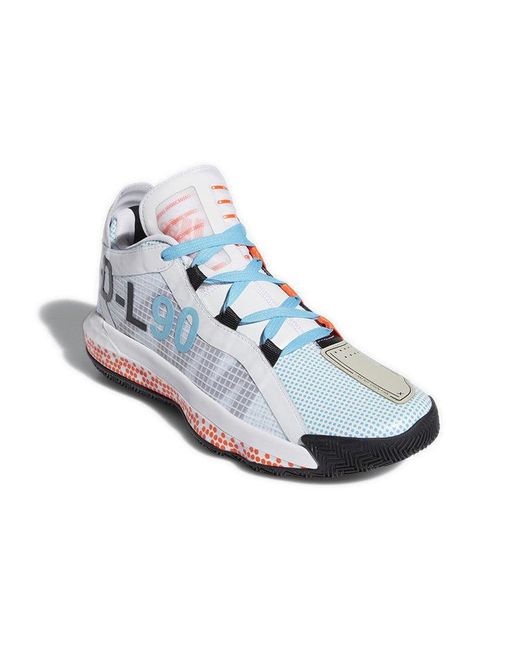 Adidas Blue Pusha T X Dame 6 'I Am My Own Fan' for men