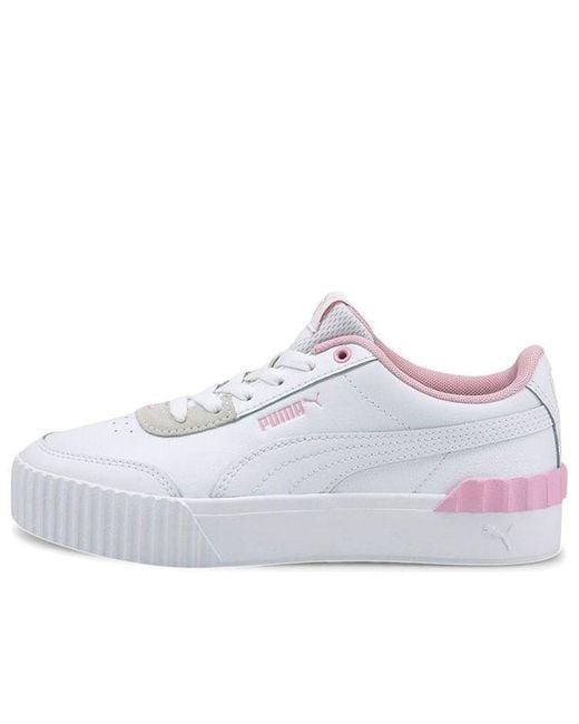 PUMA White (Wmns) Carina Lift Casual Board Shoes