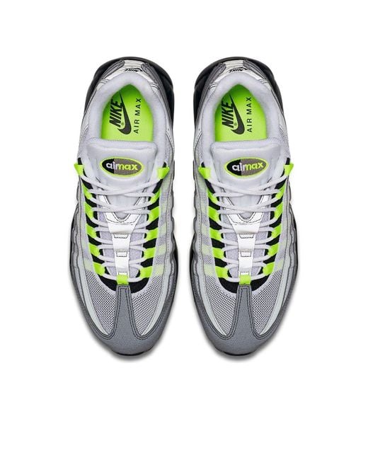 Nike Gray Air Max 95 Og Premium 'Blck' for men