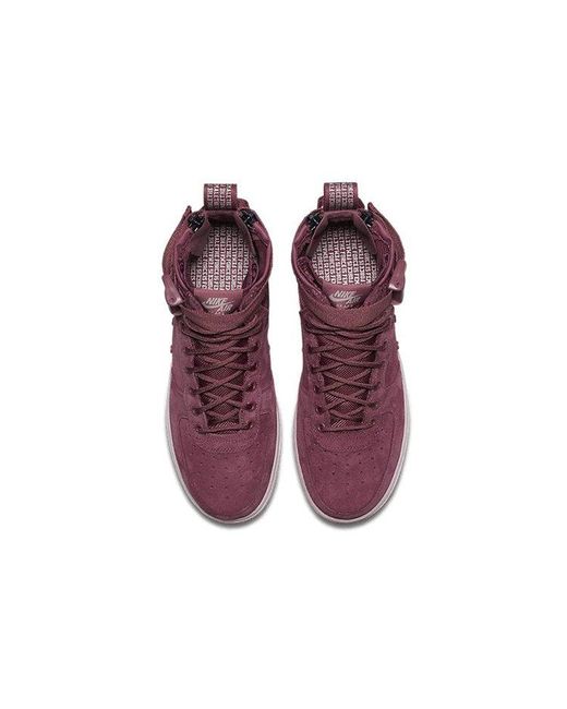 Nike Purple (Wmns) Sf Air Force 1 Mid 'Force Is