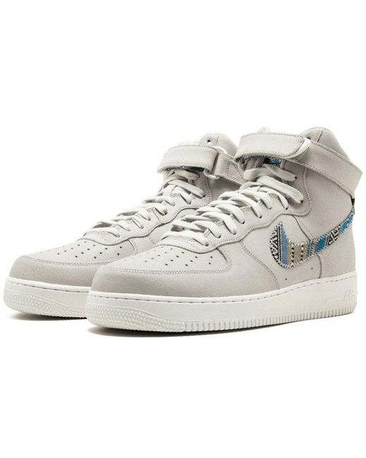 Nike White Air Force 1 High 07 Lv8 'Afro Punk' for men