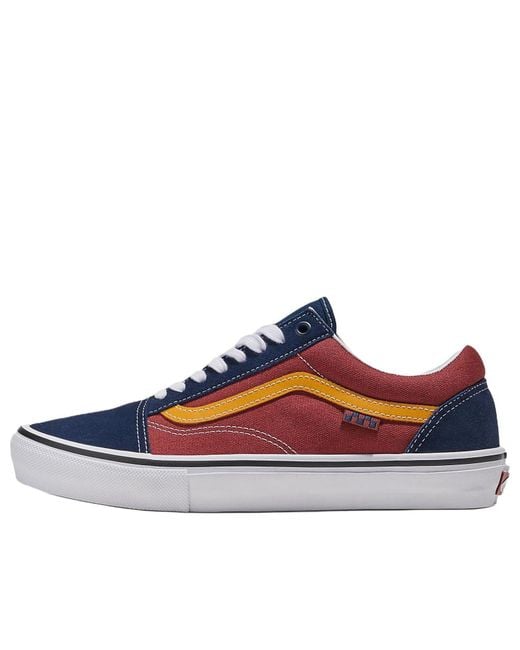 Vans Blue Old Skool Burgundy' for men
