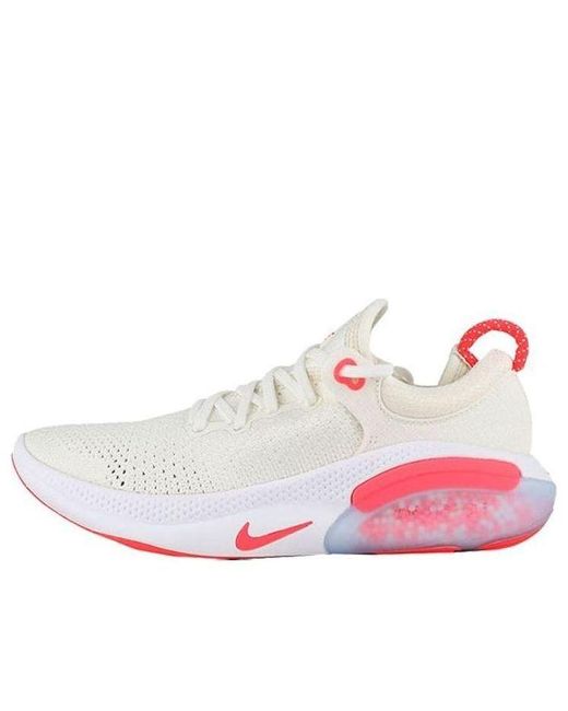 Nike White (Wmns) Joyride Run Fk 'Laser Crimson'