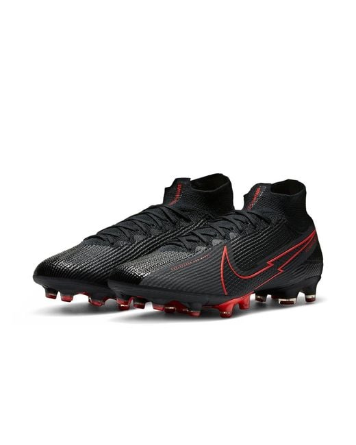 Nike Black Mercurial Superfly 7 Elite Ag Pro Chile' for men