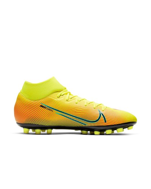 Nike Green Mercurial Superfly 7 Academy Mds Ag Artificial Grass for men