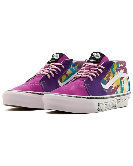Vans Blue Aries X Og Sk8-Mid Lx 'Weed Bright' for men