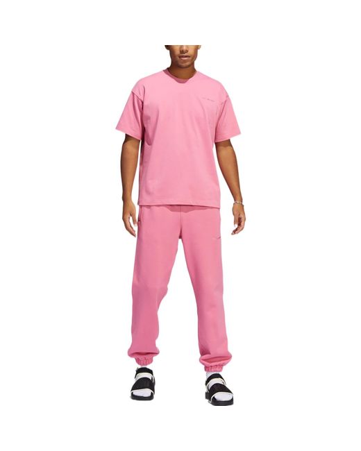Adidas Pink Originals X Pharrell Williams Crossover Sports Pants for men