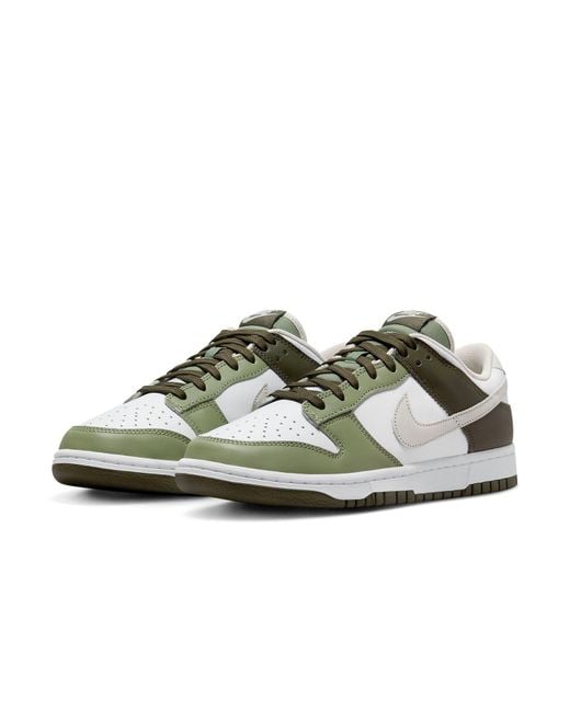 Nike Green Dunk Low Shoes for men