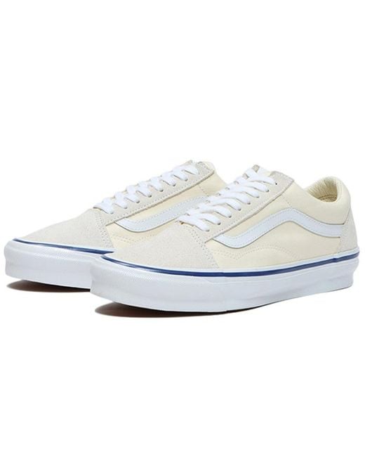Vans White Og Old Skool Lx 'Classic' for men